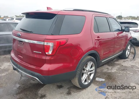 2016 Ford Explorer Xlt из США, поврежденный, VIN 1FM5K7D80GGA43694